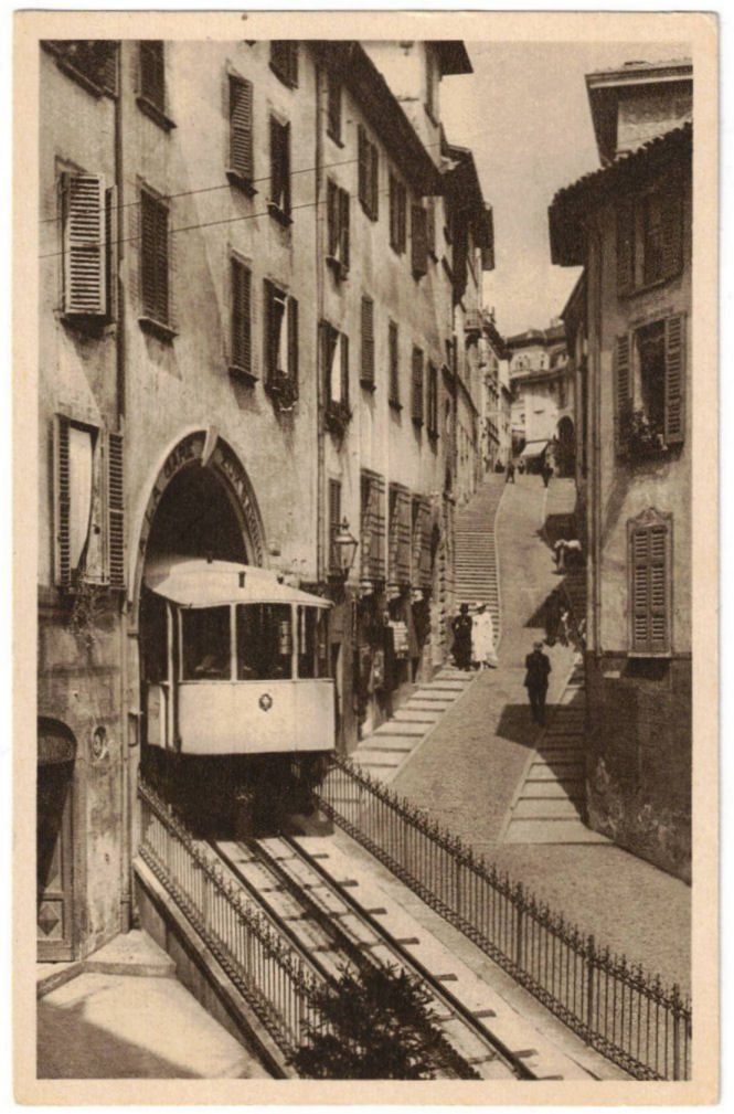 Cartoline postali: Lugano - Standseilbahn Stazione – Usato da Binningen venduto da Mountainrider