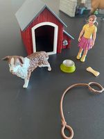 Schleich fille et son chien 