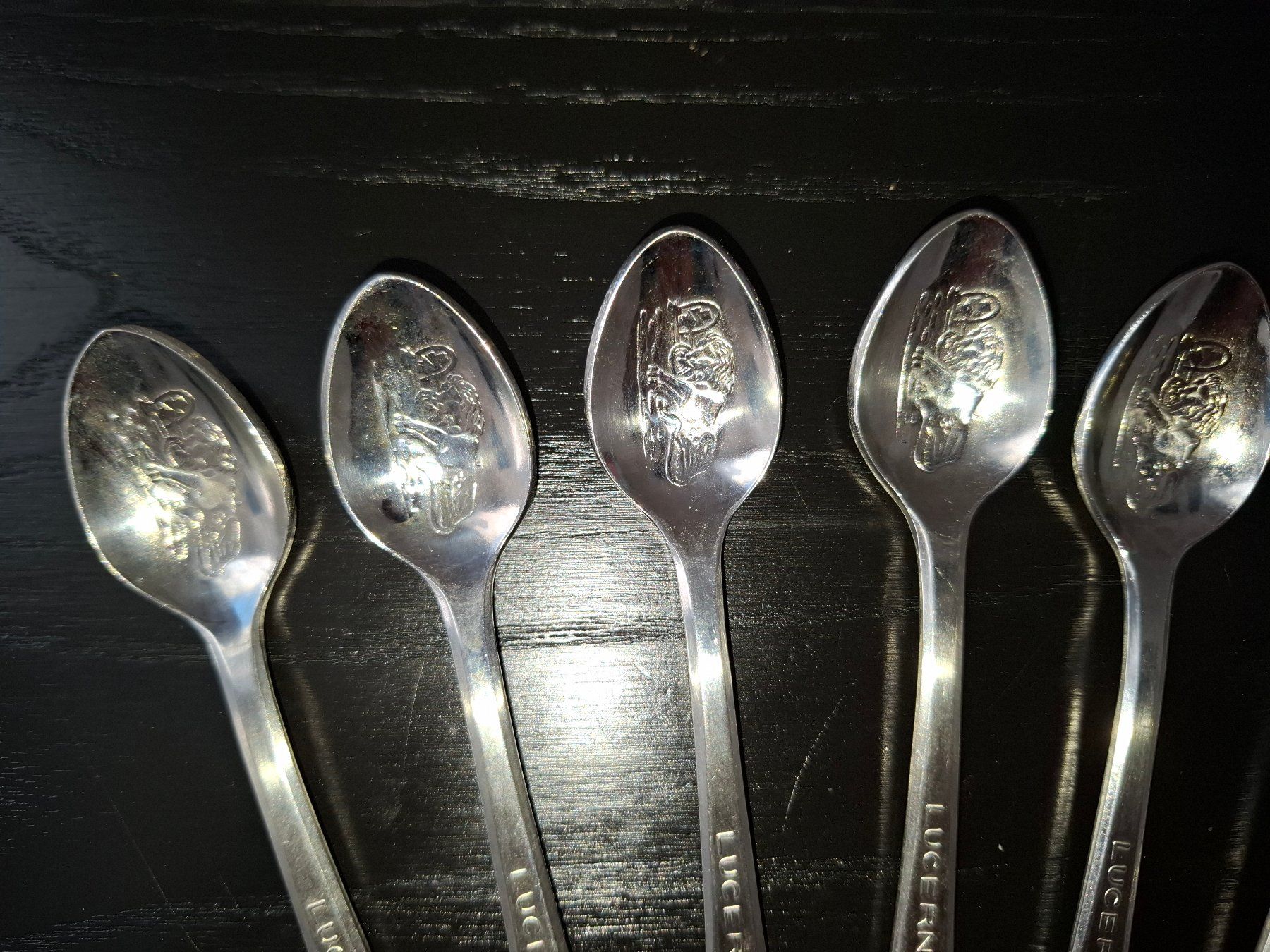 Löffel: 6 Rolex Bucherer Souvenierlöffeli Luzern – Neu (gemäss Beschreibung) aus Kriens von Spyki 1