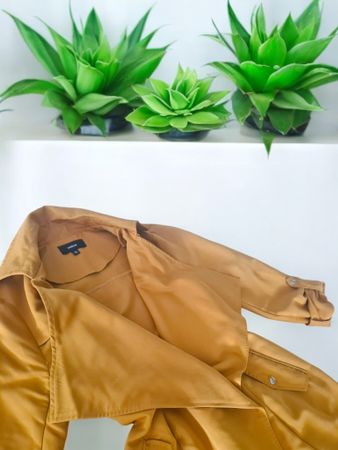 ORIGINAL/Trench-coat "Zebra" (XS) Tout Doux