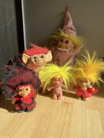 Vintage Troll Figuren Konvolut Russ Uneeda Sammler