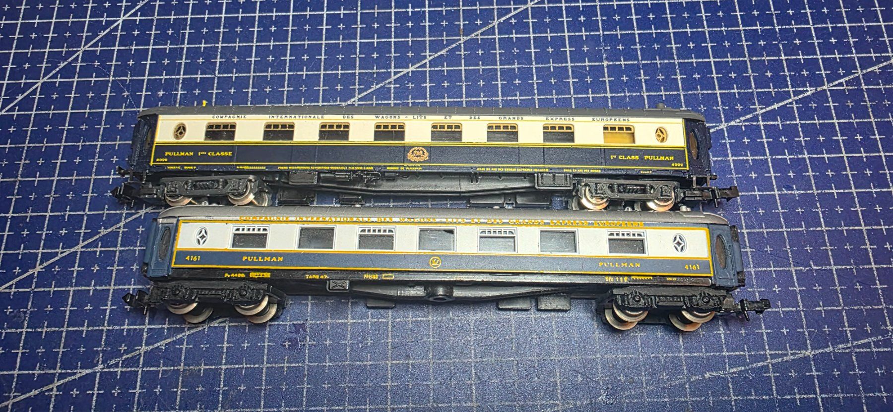 Trains électriques: 2 Pullman Waggons CIWL spur n – D'occasion à Hochfelden par Danizh0