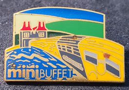 Z488 - Pin Zug Bahn Train - mini Buffet / Auflage 1'000 Stk.