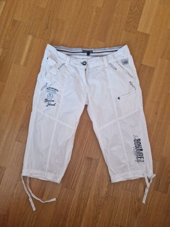 Damen Soccx Capri Hose weiss Grösse M guter Zustand