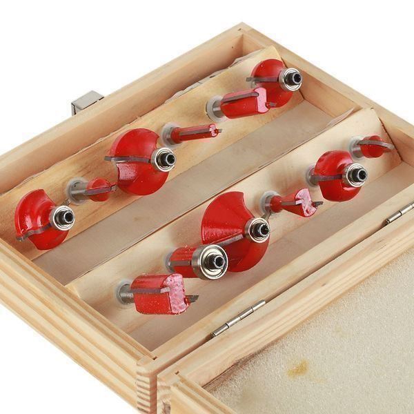 Scheibennutfräser Set 8mm Schaft - 4-teiliges Nutfräser Set Für Oberfräsen