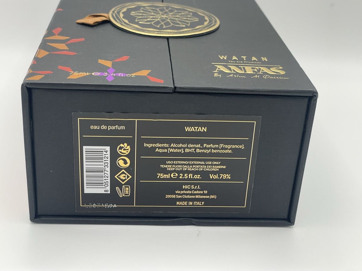 Profumi & Eau de Toilette: Anfas - Watan 75ml – Usato da Frenkendorf venduto da Sakima1 3