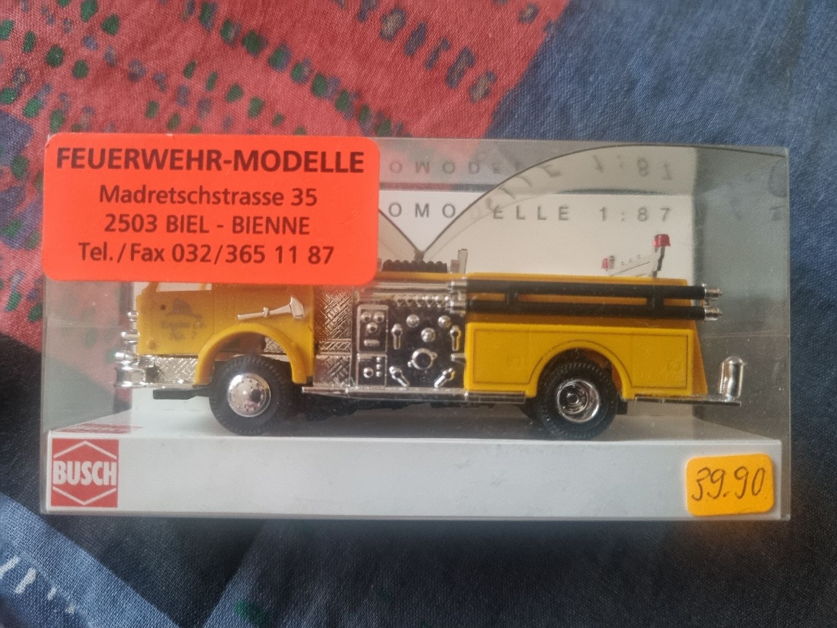Busch Modellini d'auto: feuerwehr us – Nuovo (secondo la descrizione) da yverdon-les-bains venduto da jonathan21
