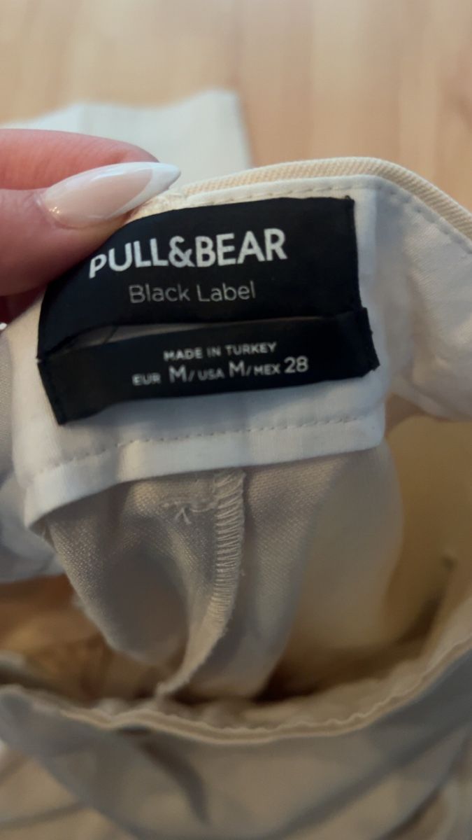 Pull&Bear Pantaloni: Pull&Bear Hose, Beige, Grösse M – Nuovo (secondo la descrizione) da Kirchberg BE venduto da lea_kb6y 2
