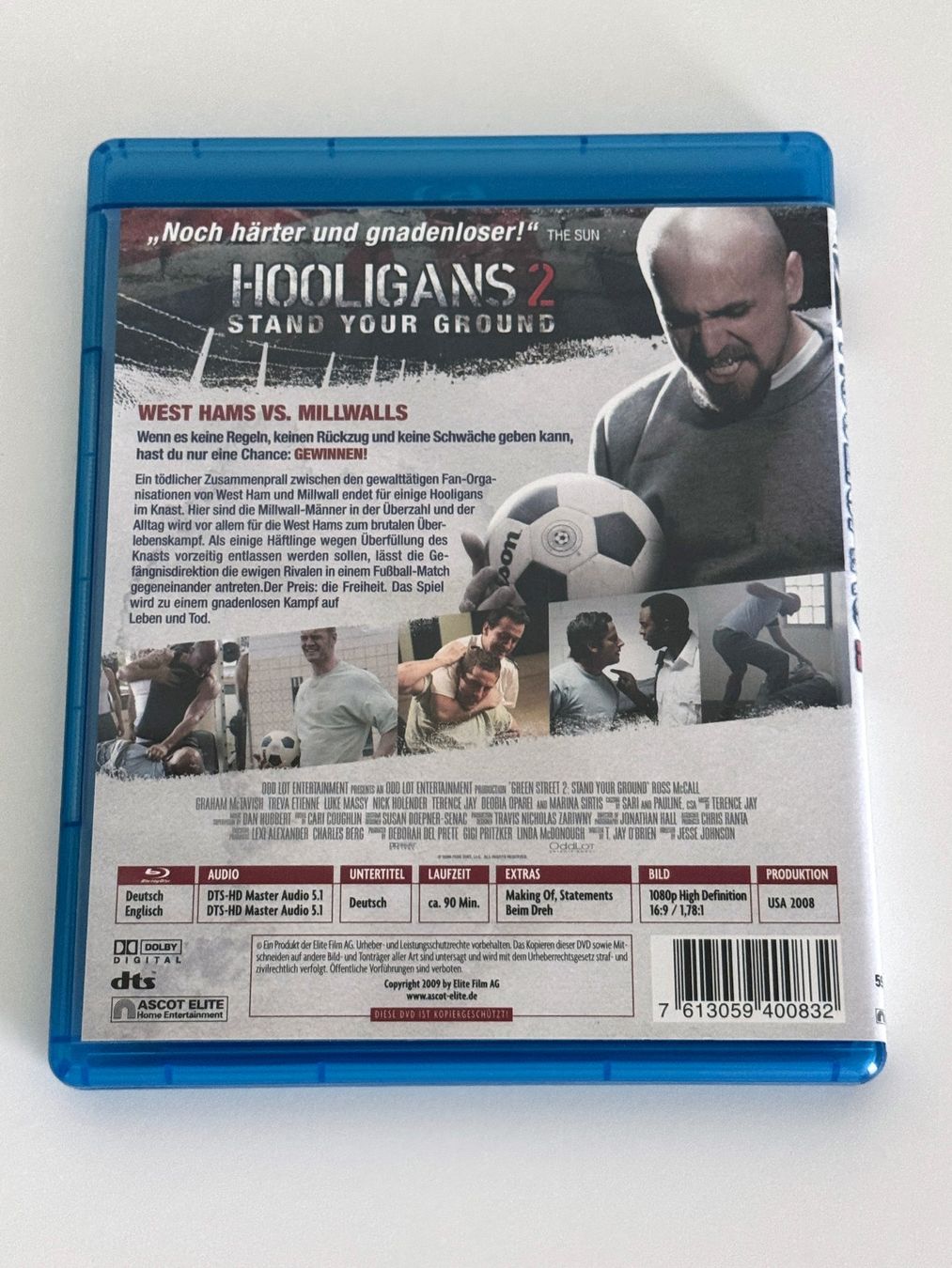 Tutti i DVDs: Hooligans 2 Stand Your Ground Blu-ray – Usato da Neuheim venduto da vnetz 1