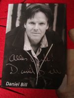 ANTIKE AUTOGRAMM-KARTE  DANIEL BILL CH SCHAUSPIELER