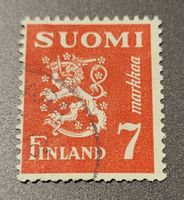 Finnland alte briefmarke