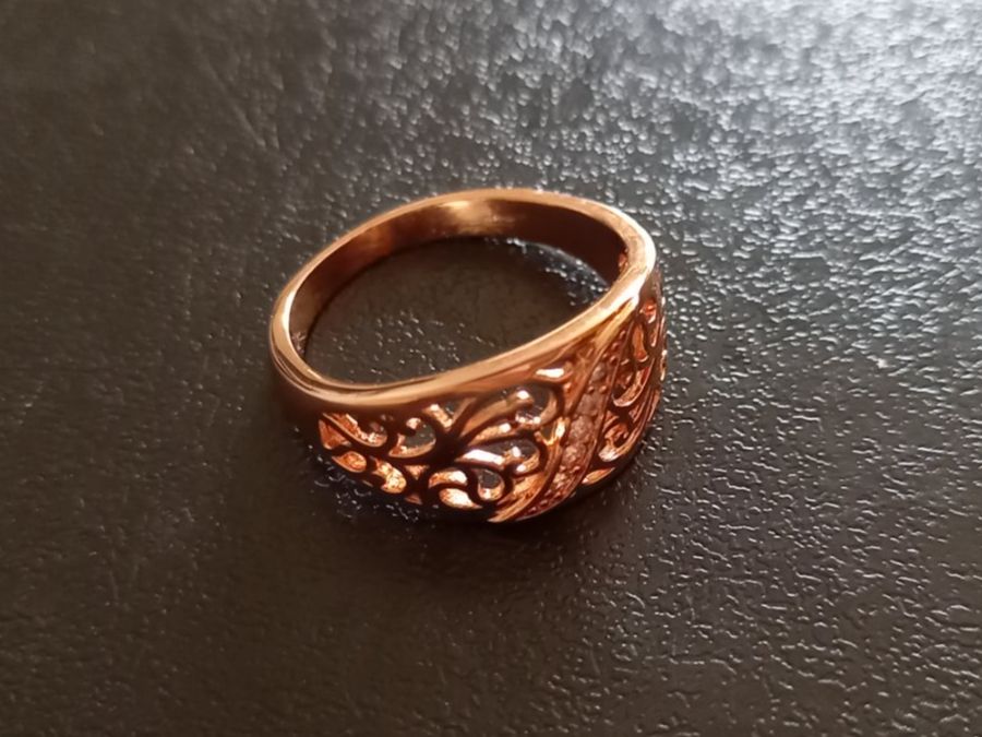 Ringe: Vergoldet Ring, Grösse 9 (59.5) – Gebraucht aus St-Prex von big_c6bb 1