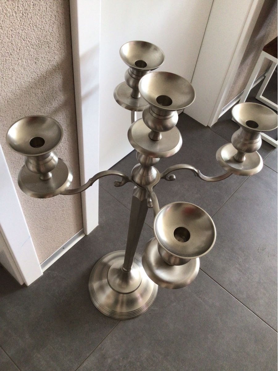 Tutte le decorazioni: Kerzenständer fünf Fläming   – Usato da Herrenschwanden venduto da amatista 2