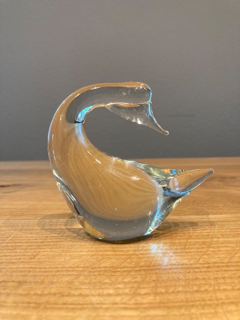 Statuette: Schwanenpaar aus Glas – Usato da Winterthur venduto da silen 4