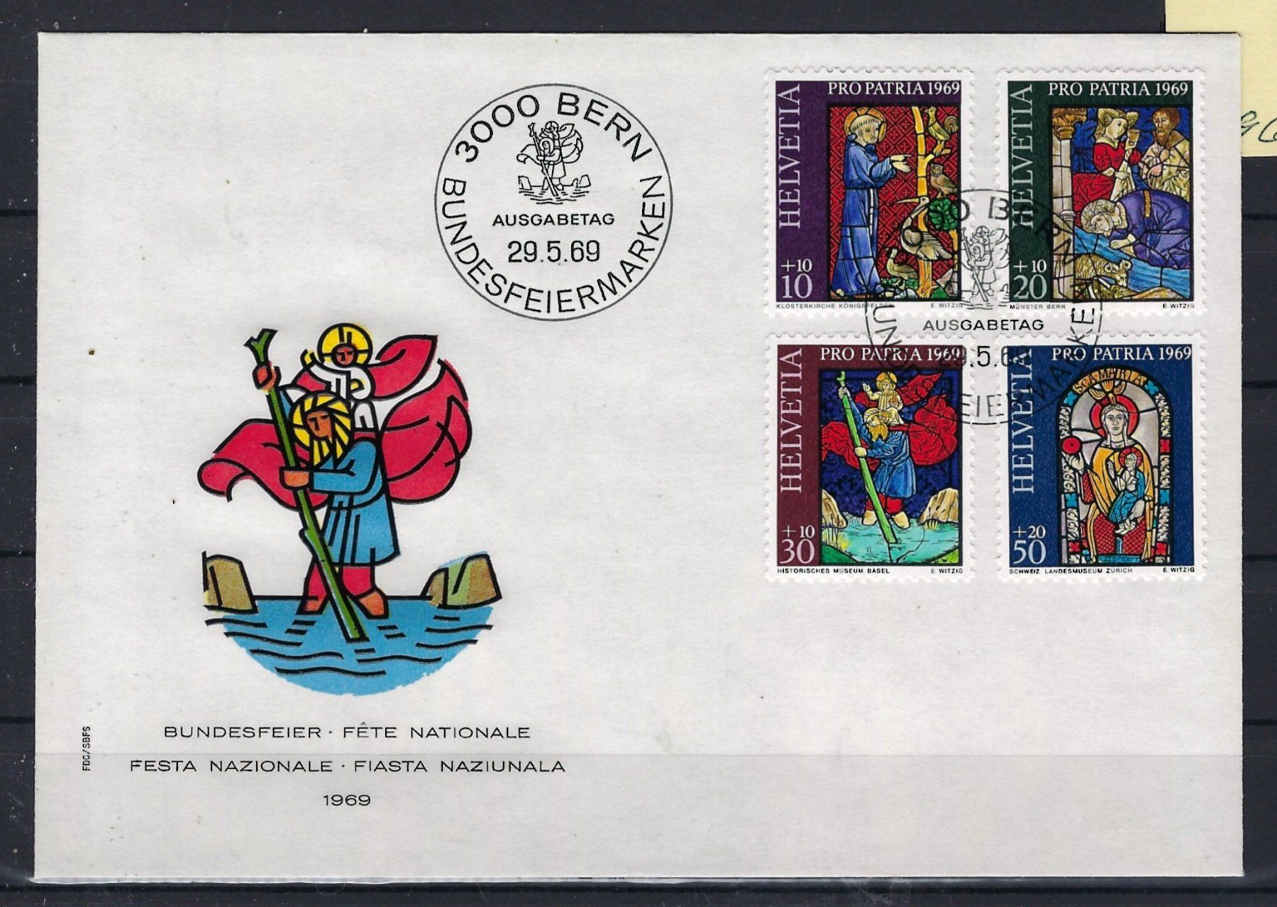 Alle Briefmarken: 1969 Pro Patria ET.   15982 – Gebraucht aus Lunden von Animus999