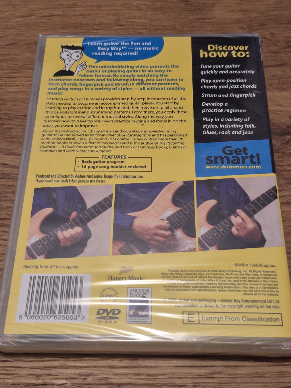 Tutti i DVDs: Learning Guitar for Dummies (DVD) NEU und OVP – Nuovo e nell'imballaggio originale da Oberembrach venduto da giu_7ksd 1