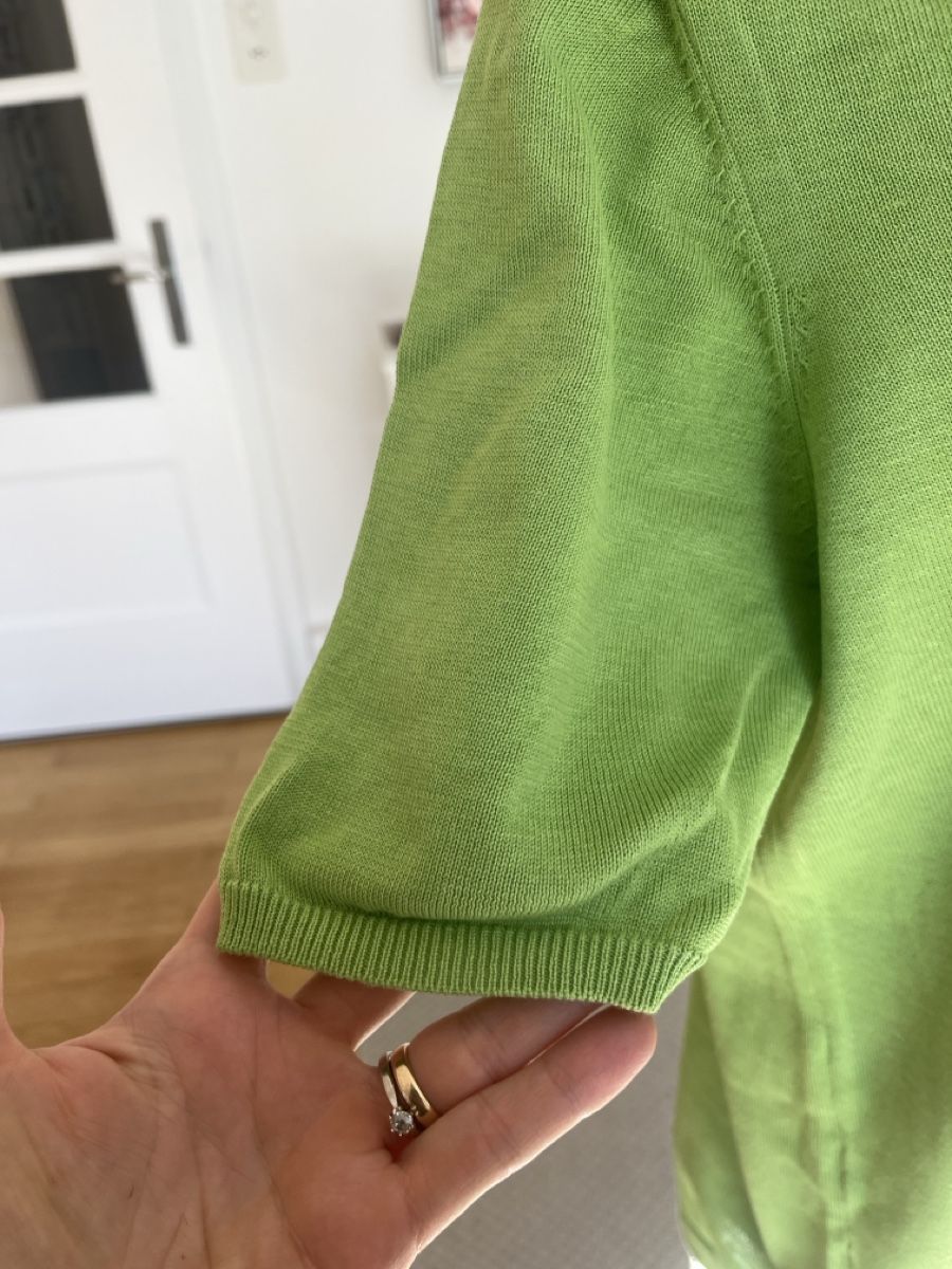 Maglioni & Felpe: Pullover mit V-Ausschnitt, grün, 45% Seide, XL – Usato da Solothurn venduto da Bobesch08 2