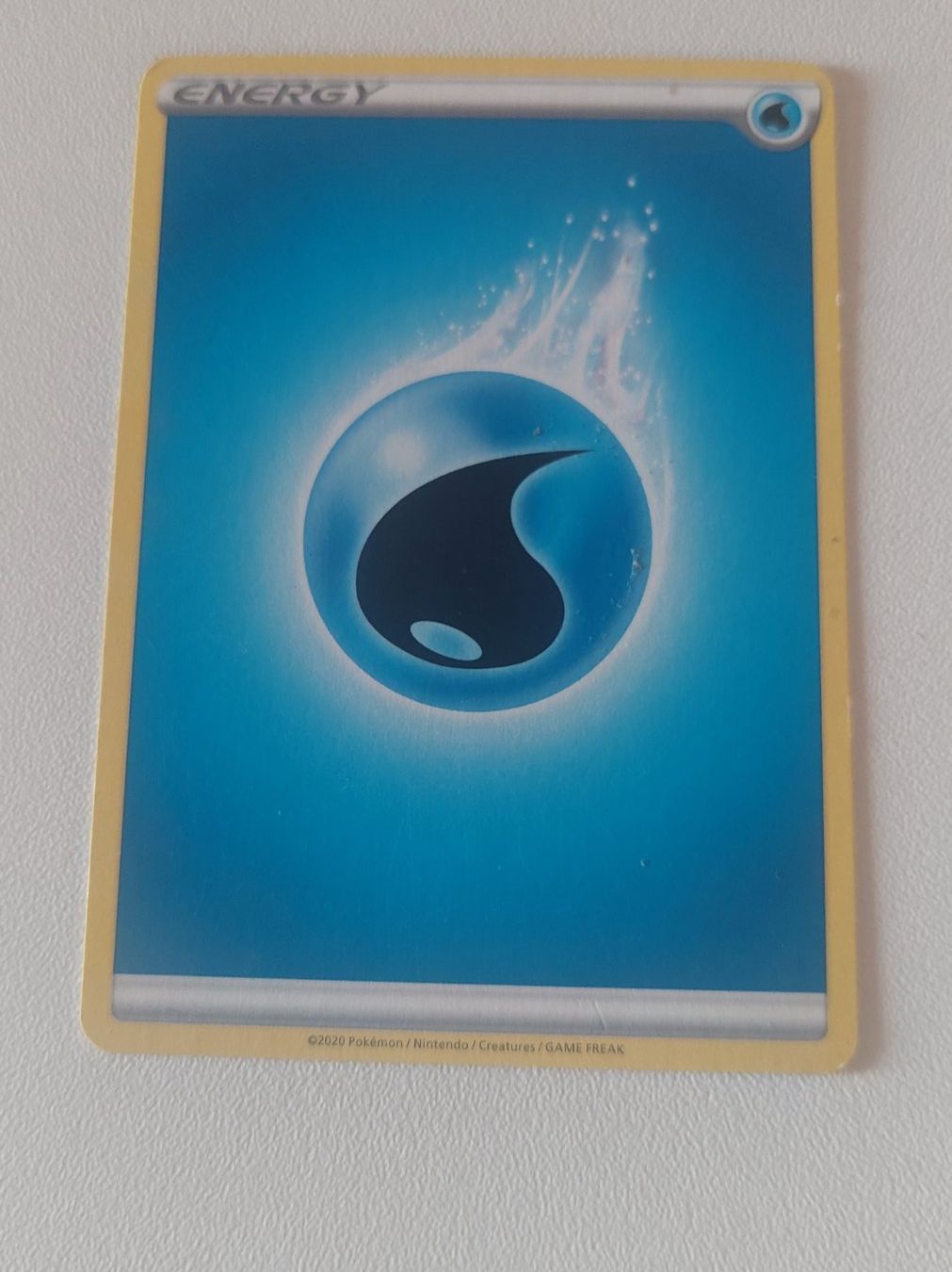 Pokémon Carte collezionabili: Pokemon Wasser Energie Karte – Usato da Erlinsbach venduto da pfunky