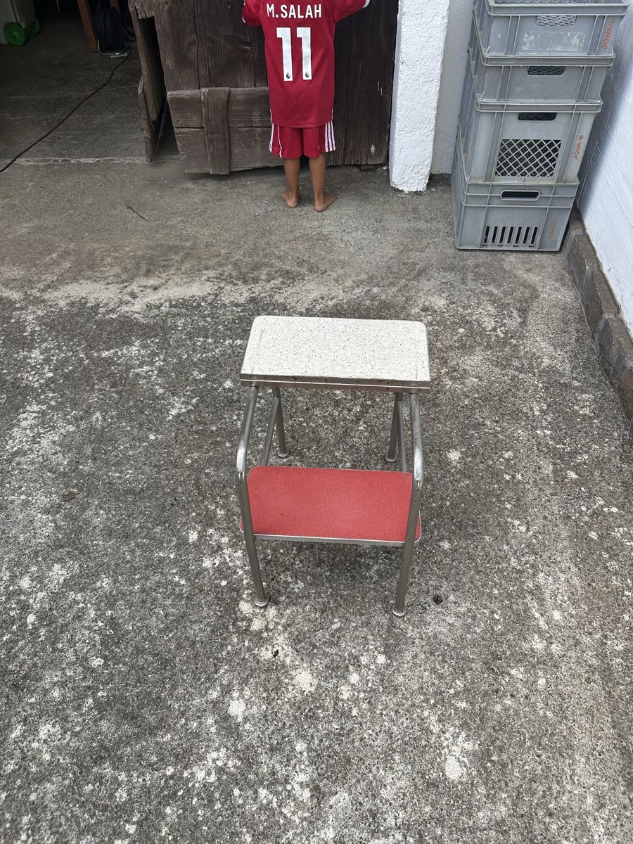 Sgabelli: Hocker Küchenhocker 2 Tritt Vintage  – Usato da Villmergen venduto da Bezdupe 6