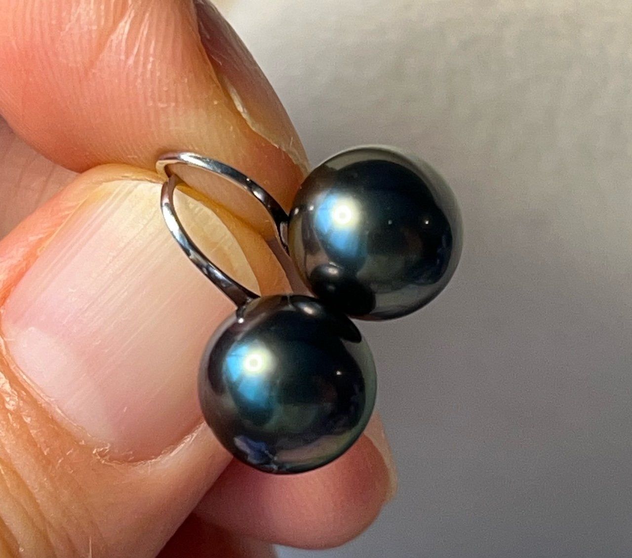 Ohrringe & -stecker: Ohrringe echte Tahitiperlen 18kt NICHT ENHANCED – Neu (gemäss Beschreibung) aus Bern von Steinfieber 3
