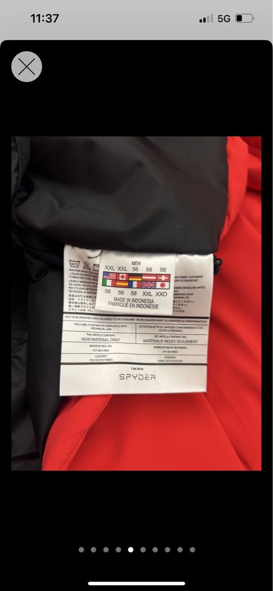 Skis: Herren Spyder Jacke – Neu (gemäss Beschreibung) aus Liestal von Htop 2