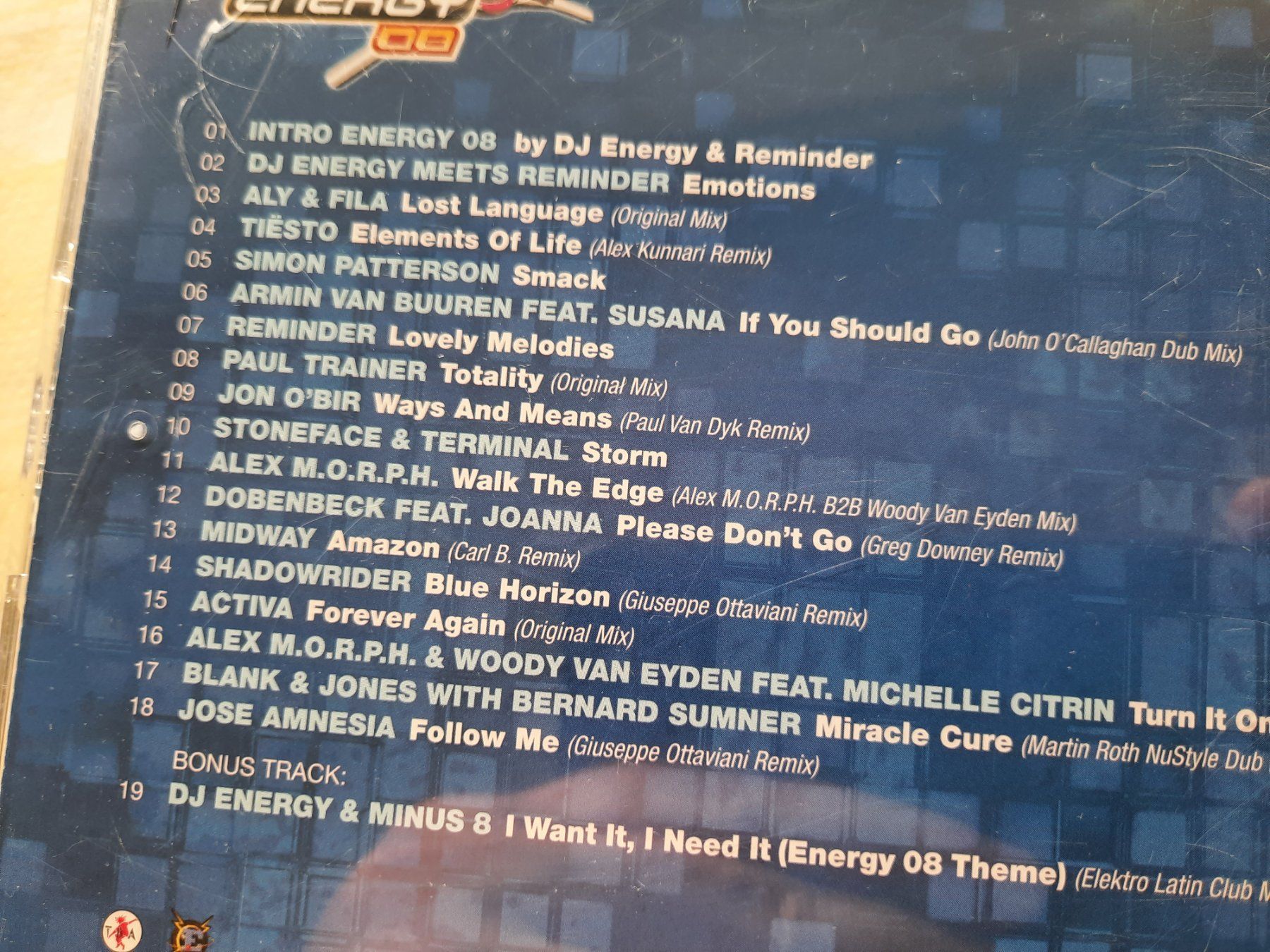 CDs: CD Energy Trance 08 - Mixed by DJ Energy – Gebraucht aus Pully von bro_n52j 2