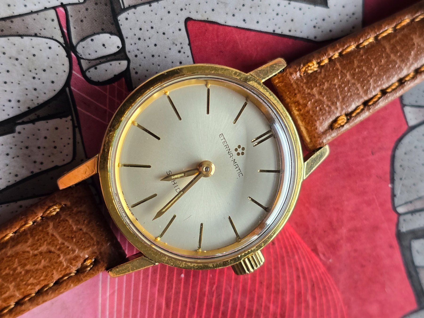 Eterna Uhren: 673 Eterna Matic Sahida Automat – Gebraucht aus Muri AG von Corredor 8