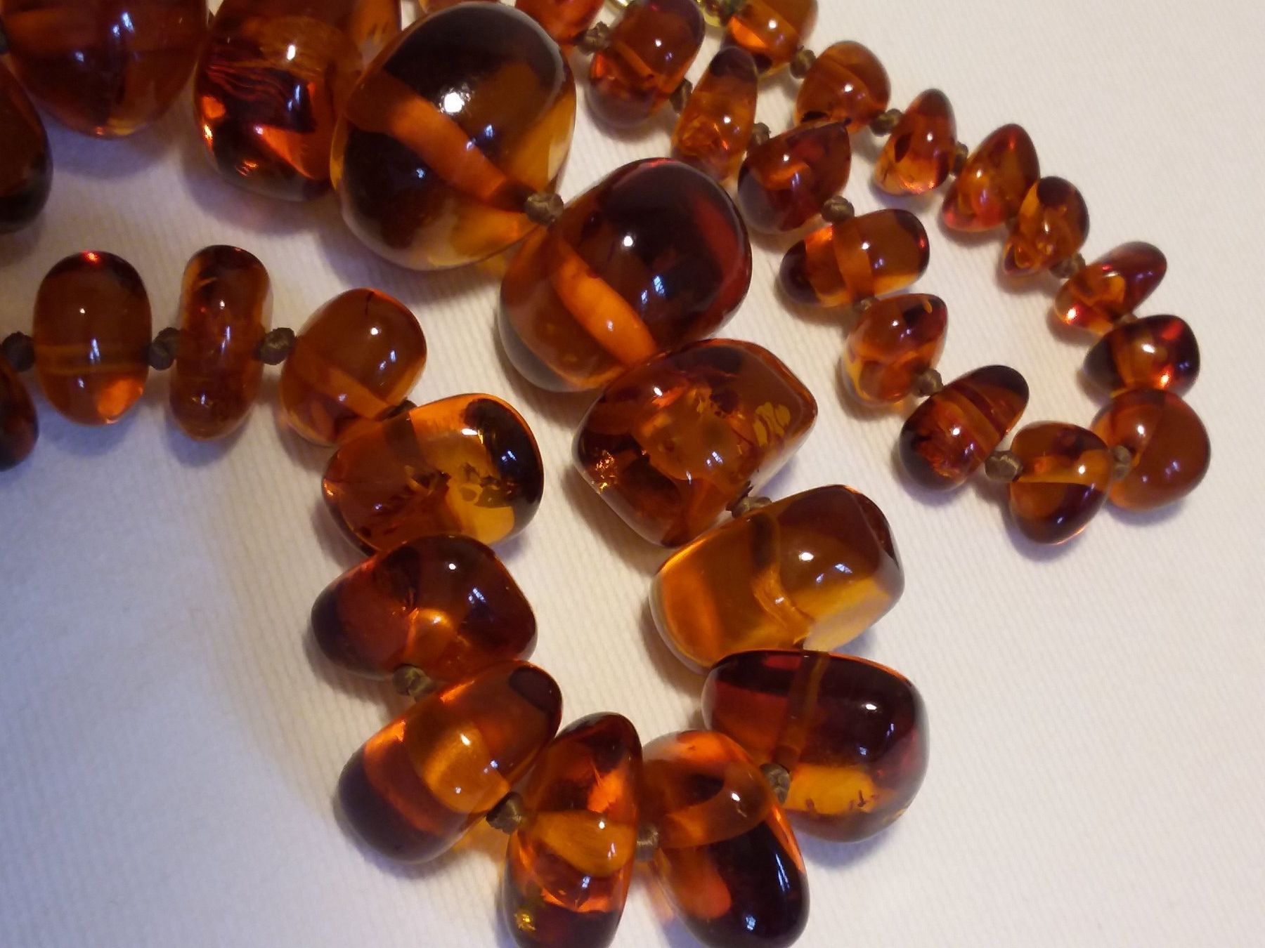 Ketten: Top wunderschöne Echte BERNSTEIN Halskette Collier – Gebraucht aus Zürich von gutsan 8