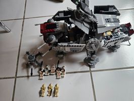 Lego Star Wars Full AT-TE with all minifigures and stickers