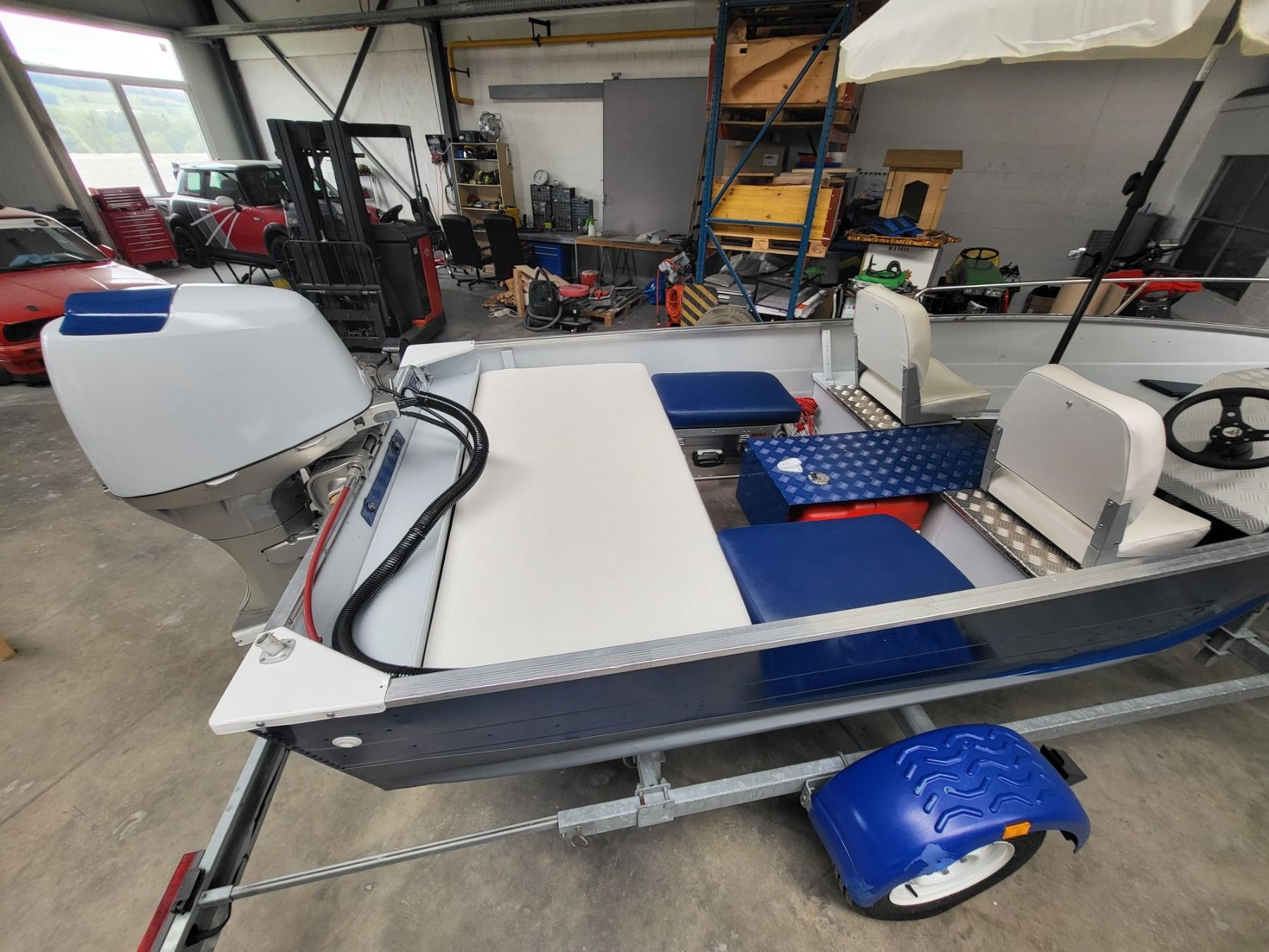 Italmarine Barche: Alu-Boot, kompl.restauriert inkl.neuer Blache Winterlager27 – Nuovo (secondo la descrizione) da Hallwil venduto da Dracco 5