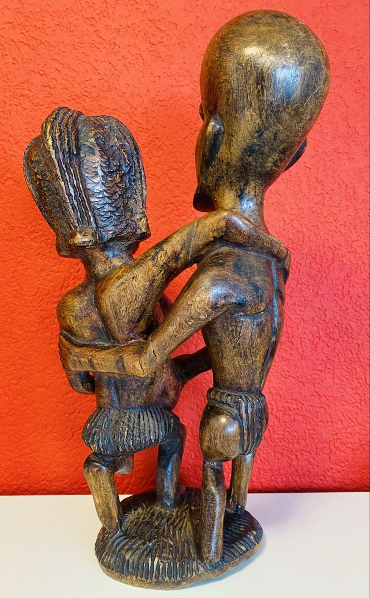 Skulpturen & Statuen: Afrikanische Holzskulptur - Liebe und Fruchtbarkeit – Gebraucht aus Zäziwil von Emlea 6
