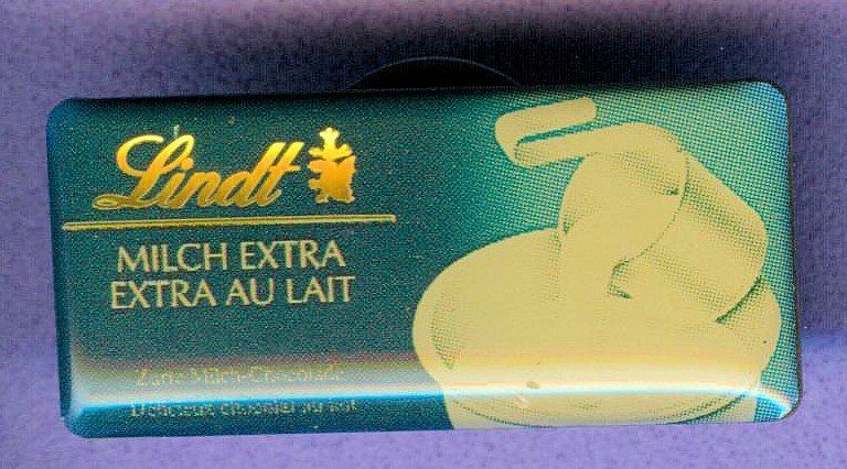 Plaketten & Abzeichen: Lindt  MILCH EXTRA – Gebraucht aus Winterthur von Sammleroase