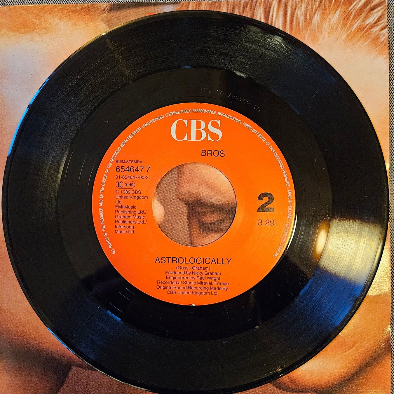 Dischi in vinile: Bros: Too Much 7" Vinyl – Usato da Männedorf venduto da egl_nfg9 3