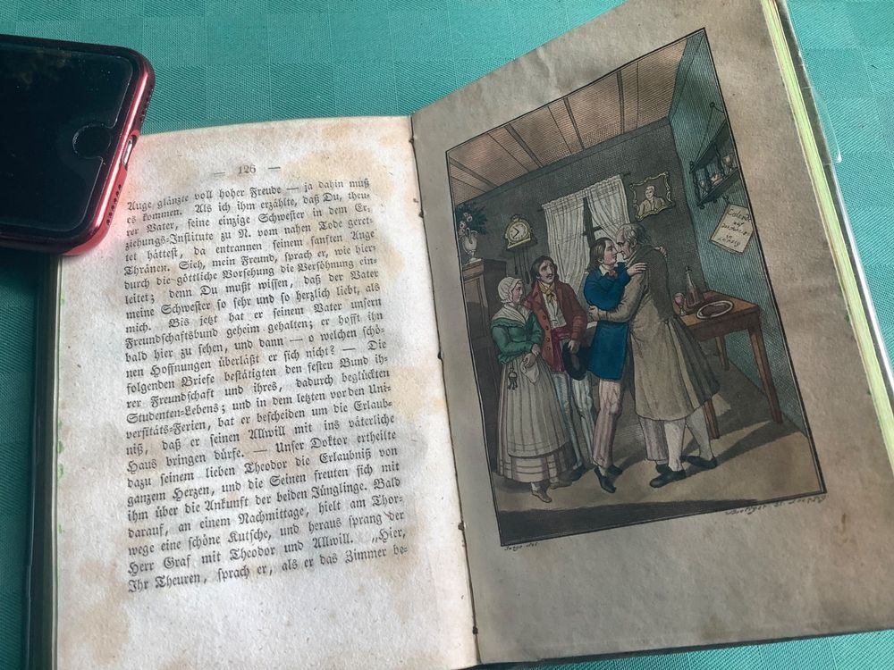 Livres: ANTIKES KLEIN BUCH VON J.CHR.K.FÜRTSCH, CA.Jahr 1800 – D'occasion à Adlikon b.Regensdorf par Crystaldragon09 5