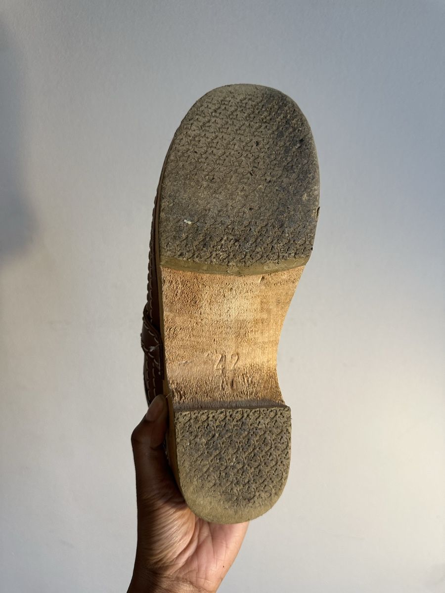 Scarpe da uomo: SABOTS EN BOIS MARRON SIMSON – Usato da Yverdon-les-Bains venduto da Laureetlargent 2