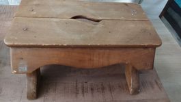 Alter Fussschemel