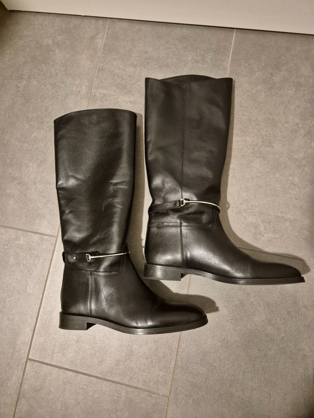 Massimo Dutti Scarpe da donna: Massimo Dutti Stiefel Leder schwarz Gr. 40 – Nuovo (secondo la descrizione) da Bern venduto da dia_yv66 5