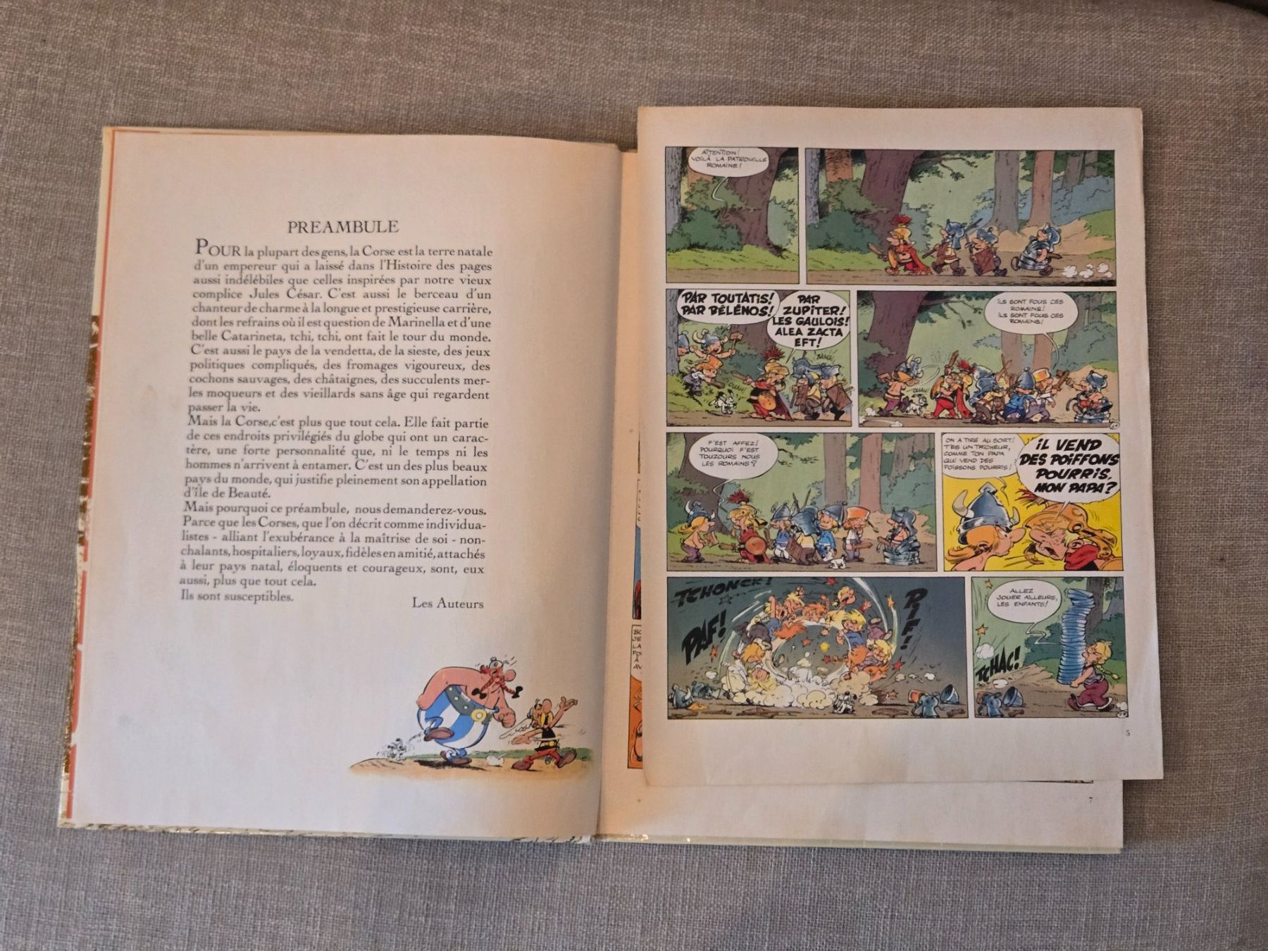 Comics: Astérix N°20 - Astéric en Corse - EO coté – Gebraucht aus Crémines von Blakedrake 6