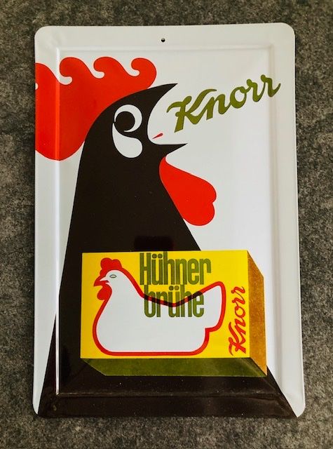 Knorr Insegne: Knorr Metalltafeln – Nuovo e nell'imballaggio originale da Leytron venduto da agastache57
