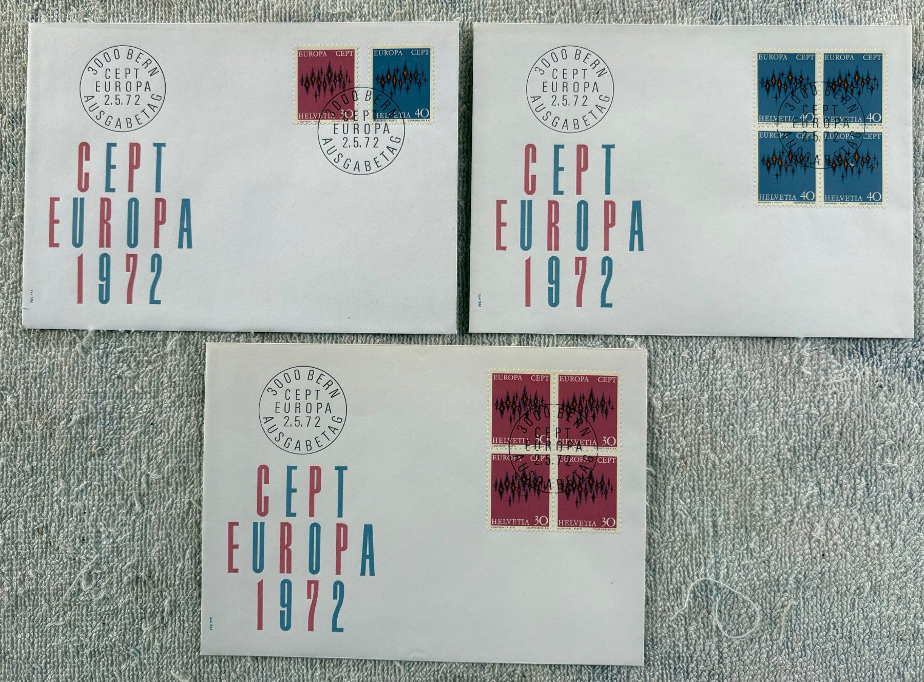 Tutti i francobolli: LOT FDC PTT – Usato da Ostermundigen venduto da wini63