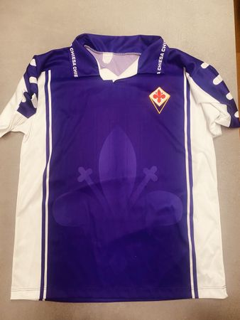 AC Fiorentina 🇮🇹 Vintage Shirt Chiesa #11 L