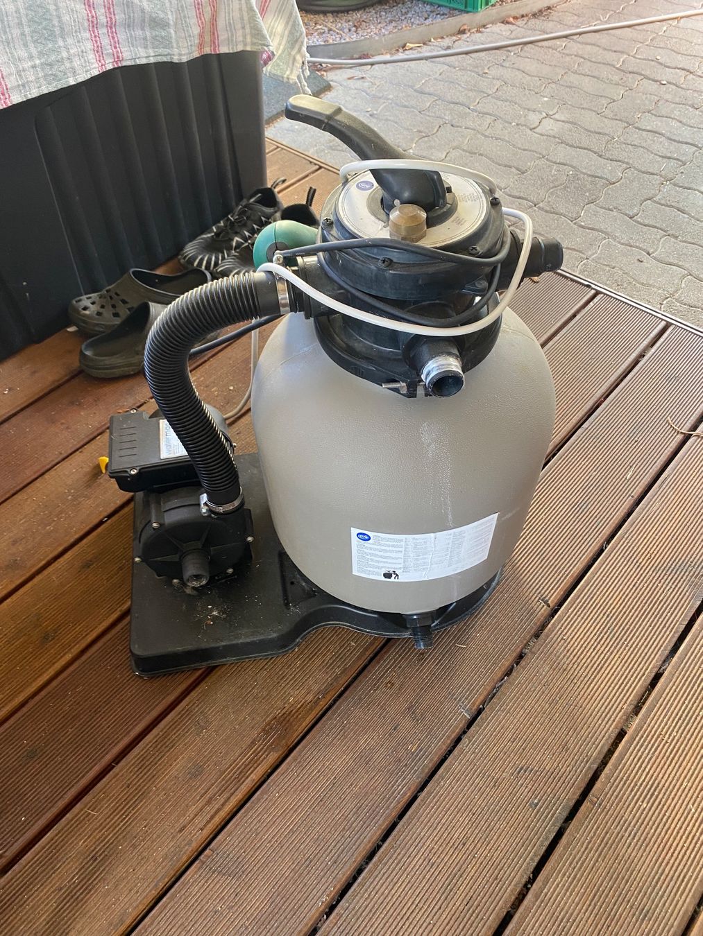 Accessori per Piscine: Crè Sandfilter Poolpumpe – Usato da Glashütten venduto da clheiniger