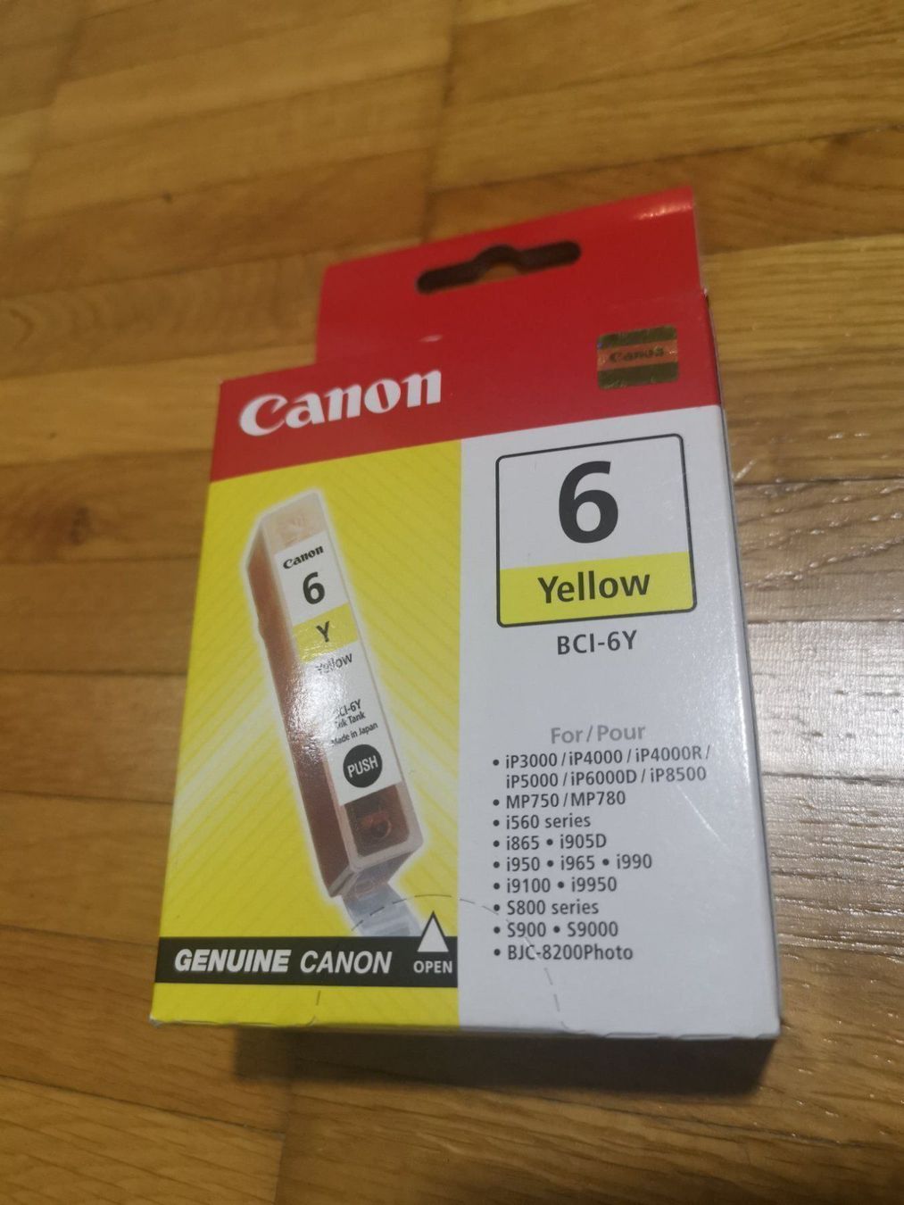 Canon Cartucce per stampanti & toner: Canon Drucker Patrone BCI-6Y Original – Nuovo e nell'imballaggio originale da Mollis venduto da Makedonce 1