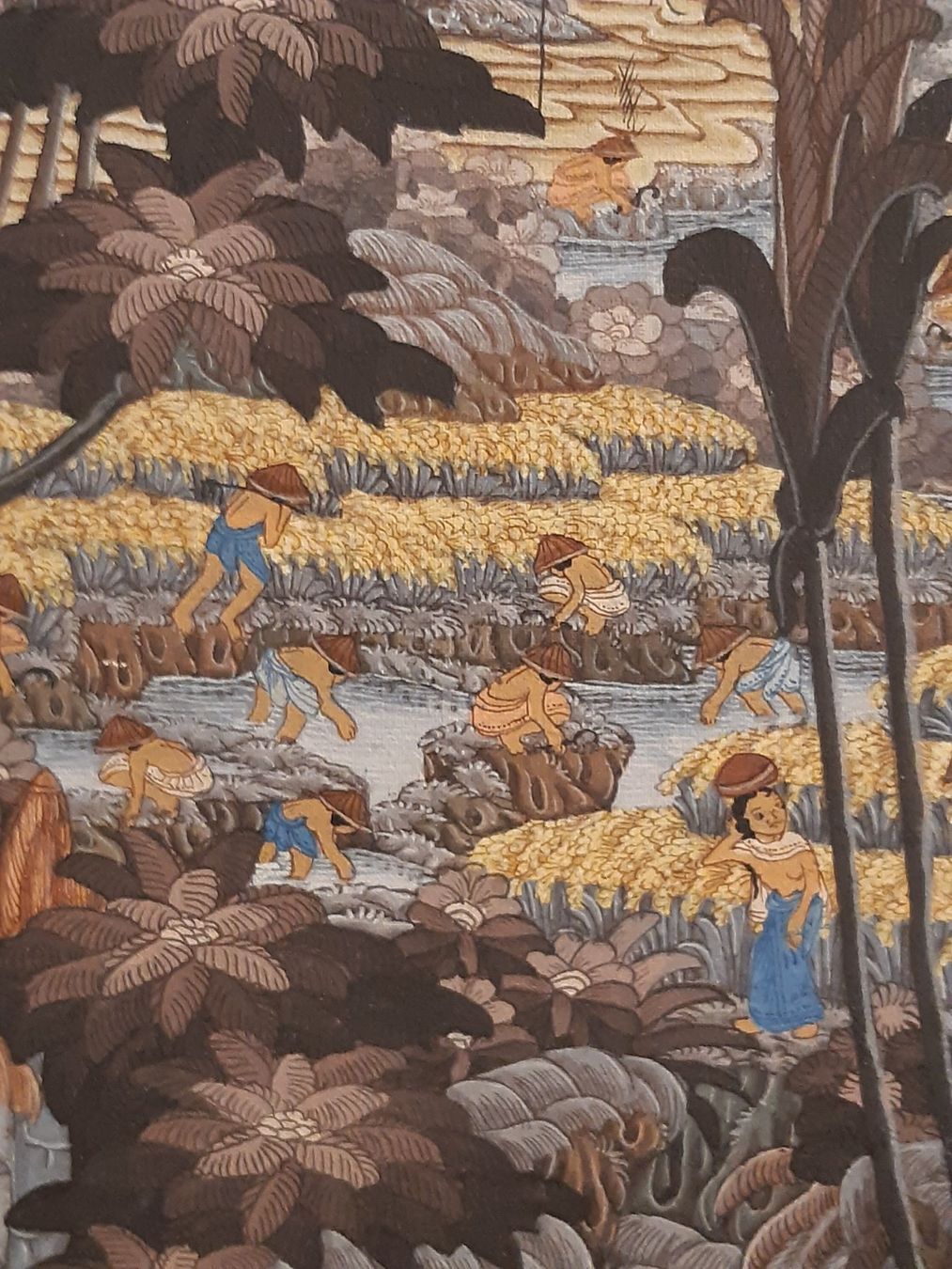 Dipinti: BILD VON DER INSEL BALI – Usato da Aesch BL venduto da Charles2018 6