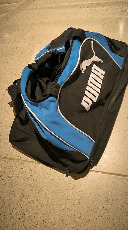 Borse: Puma Fussballtasche blau schwarz  – Usato da Dübendorf venduto da darionaepfer