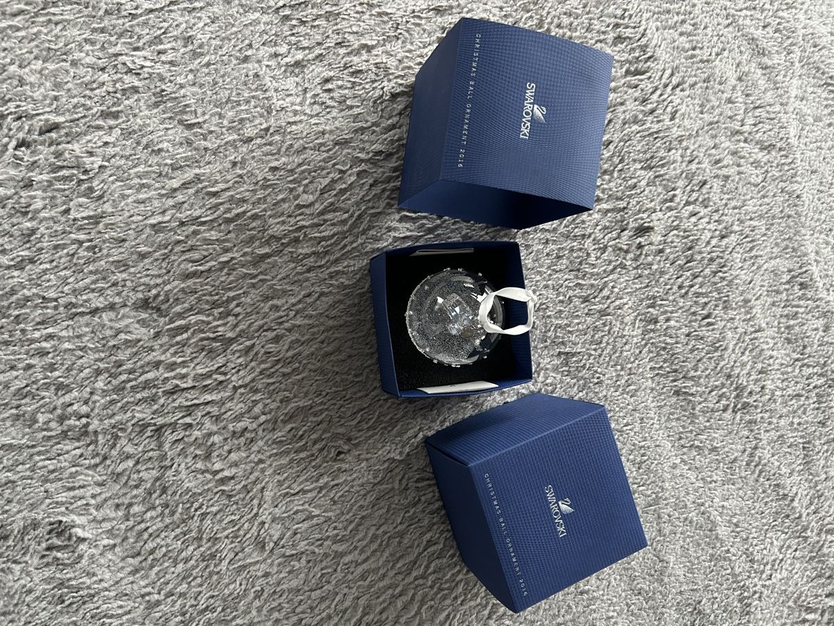 Swarovski Tutte le decorazioni: Swarovski Weihnachtskugel 2016 – Nuovo e nell'imballaggio originale da Unterengstringen venduto da Alexa17
