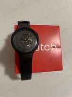 Swatch Automatik Uhr Schwarz gebraucht