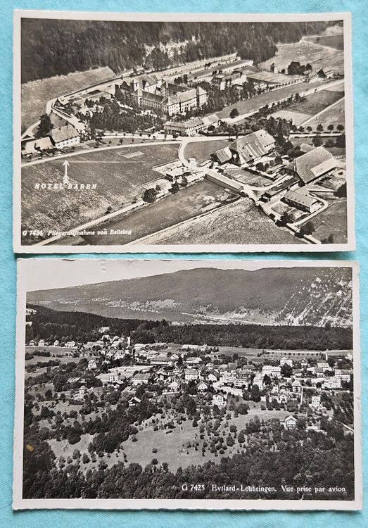 2 AK mit Luftaufnahmen der Alpar, Bern (Gebraucht) in Steffisburg für ...