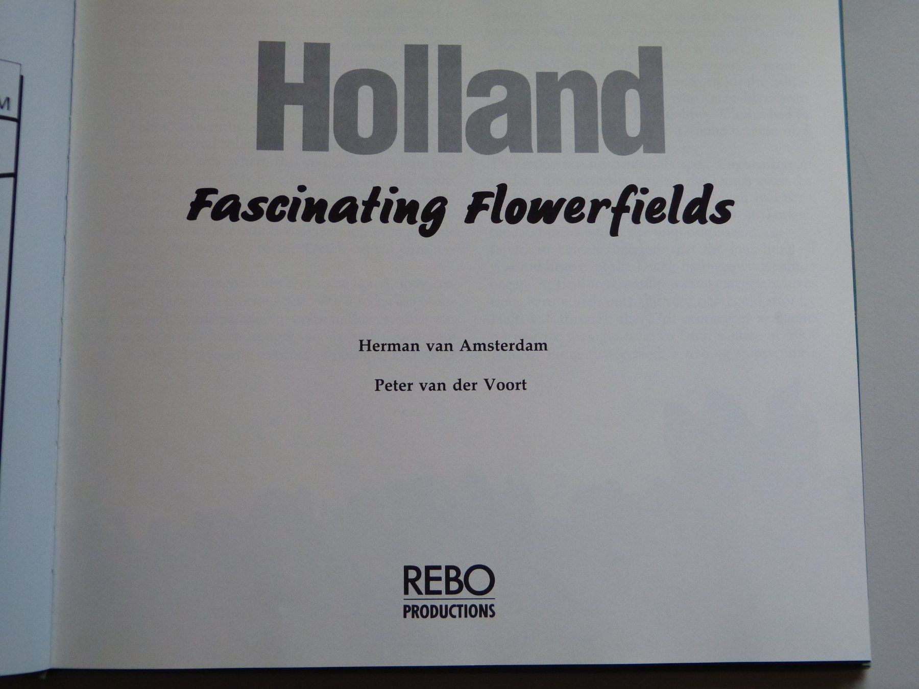 Bücher: Holland  Fascinating  Flowerfields – Gebraucht aus Altendorf von Hoppla45