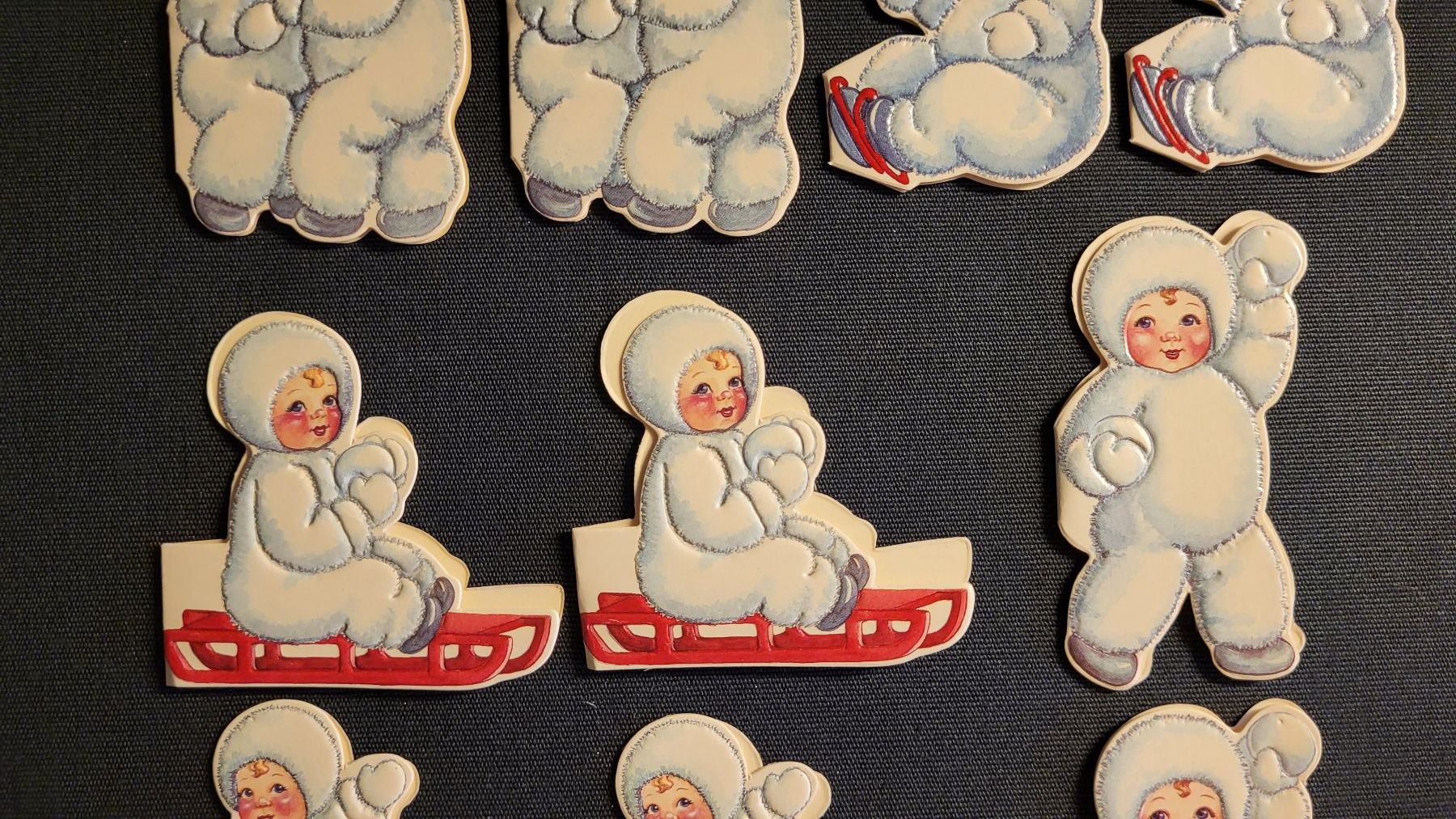 Cartoline: Weihnachts-Kärtli SNOWBALL KIDS – Nuovo e nell'imballaggio originale da Basel venduto da spinne02 2